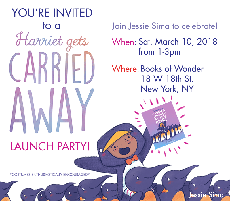 Invite To Harriet Launch Party