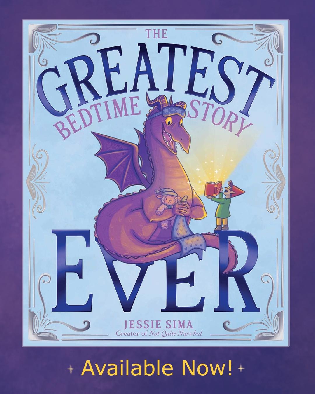 The Greatest Bedtime Story Ever is on sale now!